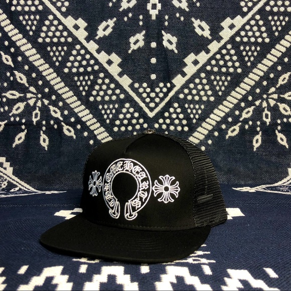 Chrome Hearts Other - Chrome Hearts ★ AUTHENTIC Horseshoe Denim Hat